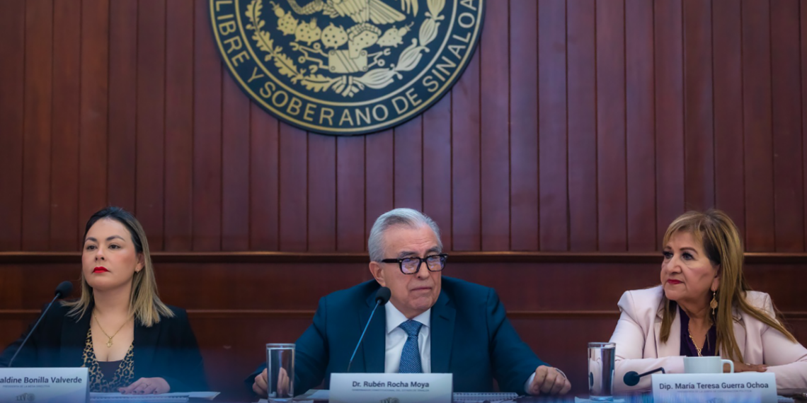 Presenta Rocha Moya millonario Plan de Reactivación Económica de Sinaloa