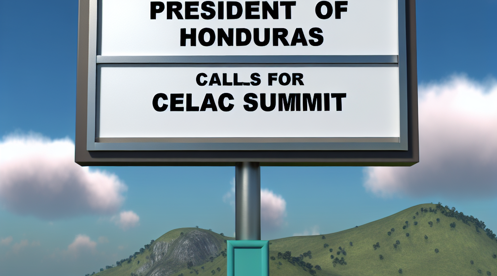 Presidenta de Honduras convoca a reunión urgente de la Celac por crisis Trump-Petro