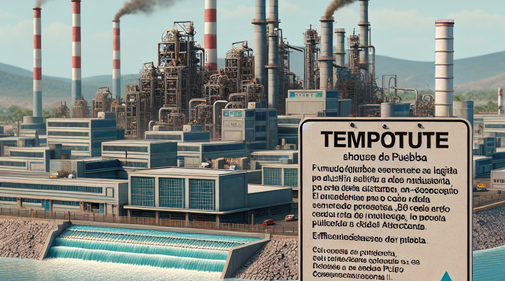 Profepa aplica clausura temporal a Ternium en Puebla por descargas de residuos al río Atoyac