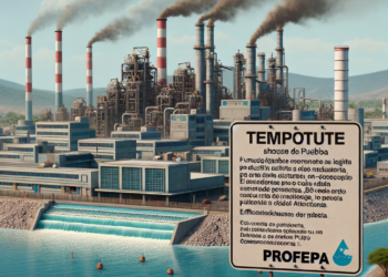 Profepa aplica clausura temporal a Ternium en Puebla por descargas de residuos al río Atoyac