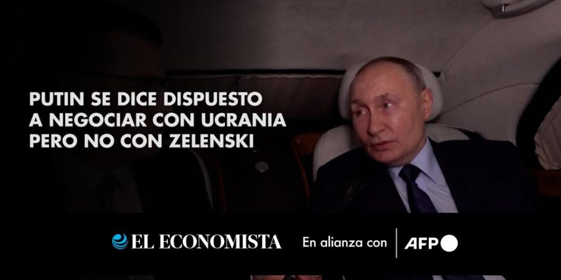 Putin se dice dispuesto a negociar con Ucrania pero no con Zelenski