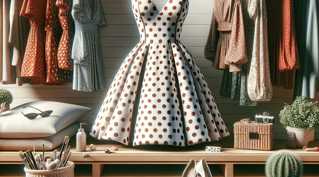 Por qué merece la pena comprar un vestido de lunares rebajado