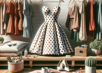 Por qué merece la pena comprar un vestido de lunares rebajado