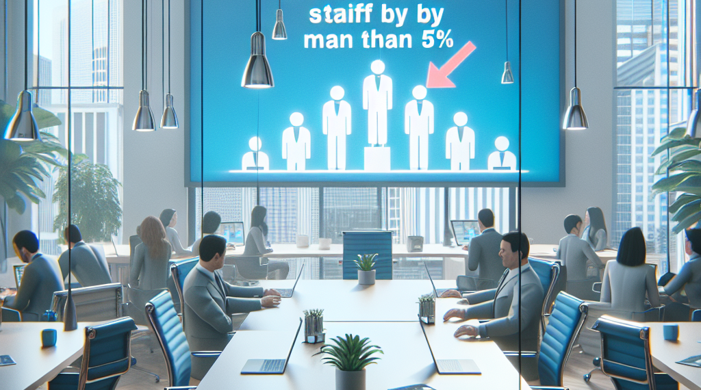 Despedirá a más del 5% de sus trabajadores