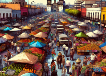 Vuelve tianguis disidente a la Glorieta de Insurgentes