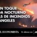 Decretan toque de queda nocturno en áreas de incendios de Los Ángeles