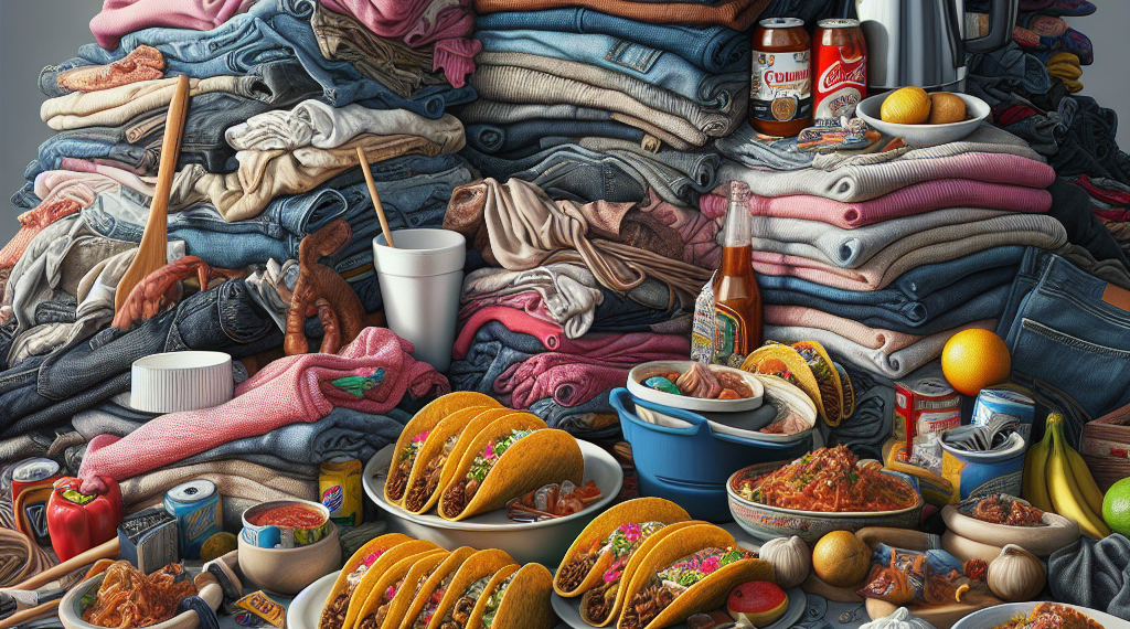 Ropa de paca, tacos y qué más venden