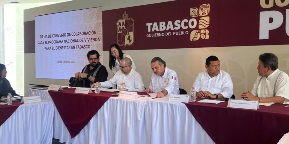 Sedatu anuncia la construcción de 44,500 viviendas en Tabasco durante el sexenio