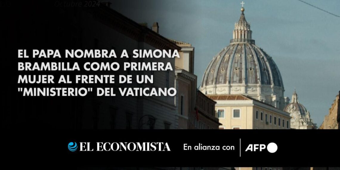 El papa nombra a Simona Brambilla como primera mujer al frente de un "ministerio" del Vaticano