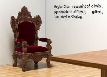 Sinaloa: alcalde de Elota presume “silla presidencial” que recibió como “regalo”