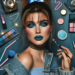 El maquillaje de los 90 está de vuelta: las sombras azules son tendencia esta Primavera-Verano 2025