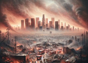 Suman 16 muertos por los devastadores incendios en Los Ángeles, California