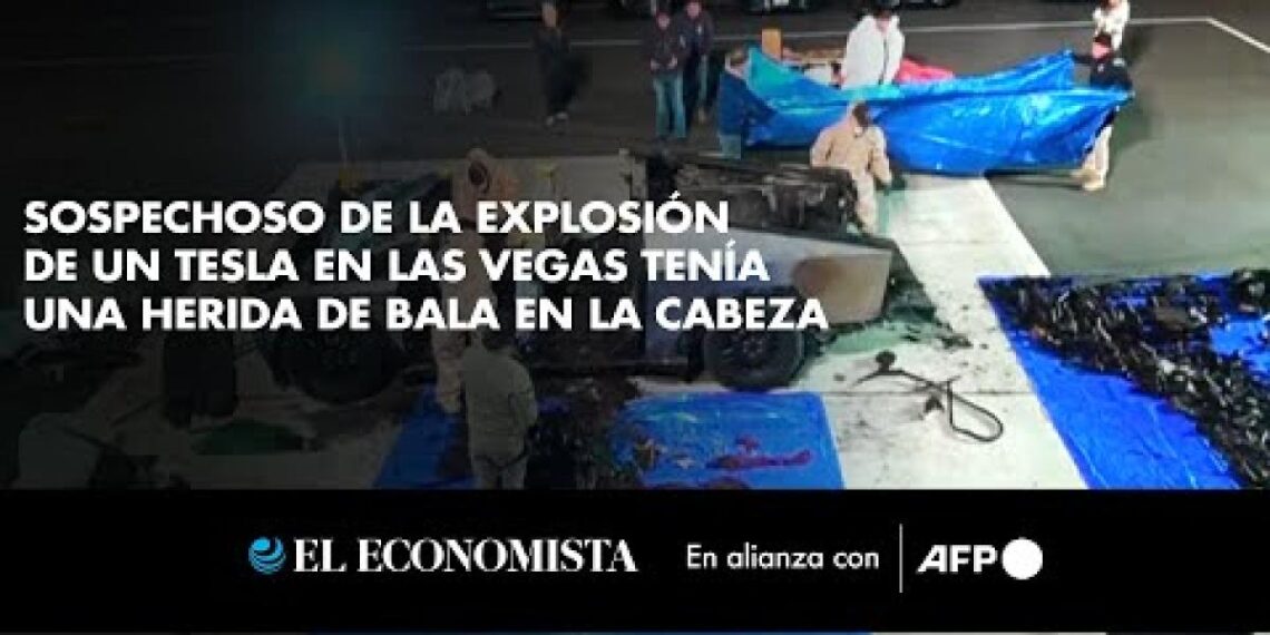 Sospechoso de la explosión de un Tesla en Las Vegas tenía una herida de bala en la cabeza