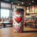 Vaso de Starbucks para el Día de San Valentín