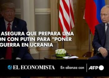 Trump asegura que prepara una reunión con Putin para "poner fin" a guerra en Ucrania