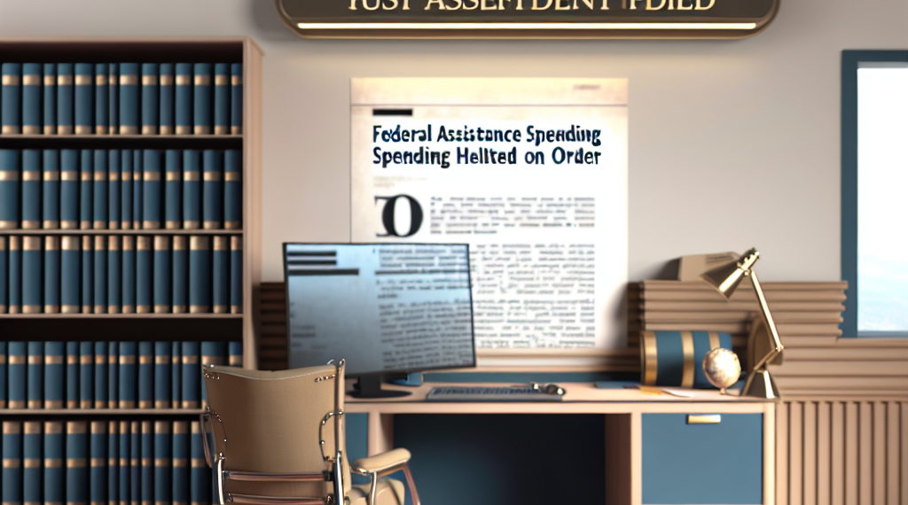 Trump ordena congelar parte de los gastos de "asistencia" federales