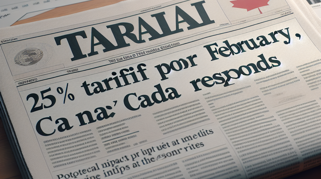 Trump prevé imponer los aranceles del 25% a partir del 1 de febrero; esto responde Canadá