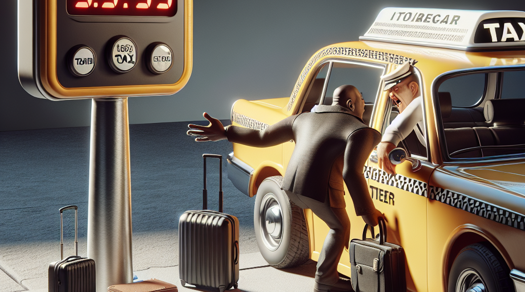 Turista se pelea con taxista de Cancún por cobro excesivo de pasaje