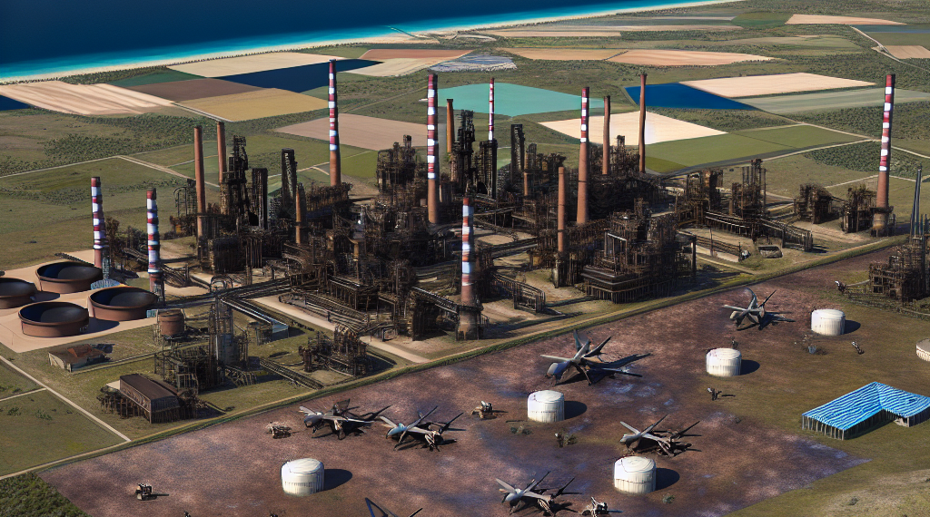 Ucrania derriba 50 drones rusos y ataca refinería de petróleo