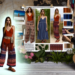Los vestidos boho se llevan sobre pantalones en Primavera-Verano 2025 según las pasarela