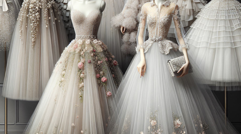 Vestidos de tul, el tejido más sofisticado para llevar en looks de invitadas
