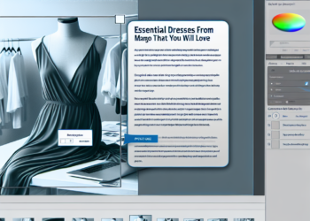 Vestidos básicos de Mango que no te vas a quitar