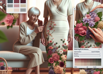 Vestidos de flores super favorecedores que son tendencia entre mujeres +50