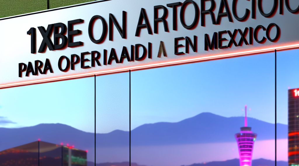 1xBet recibe su licencia para operar en México