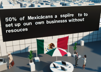 1 de cada 2 mexicanos desea emprender, pero no tienen los recursos suficientes