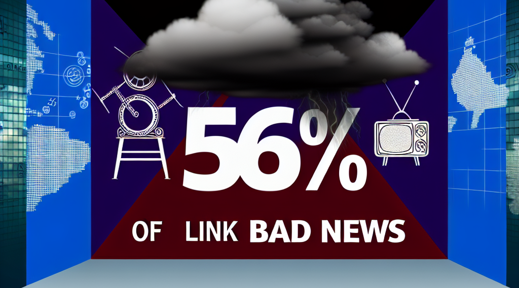 el 56% de los jóvenes creen que está asociado a recibir siempre malas noticias