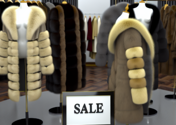 Abrigos con cuello de pelo de las rebajas para ir muy elegante