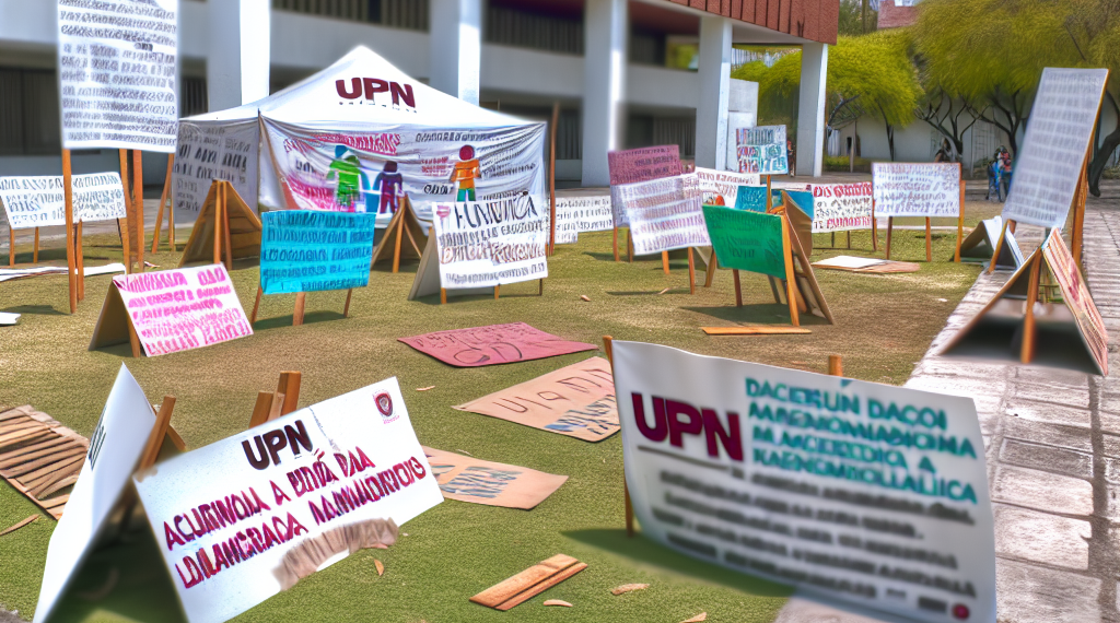 Académicos de la Universidad Pedagógica Nacional se van a paro; exigen cambio de rectora