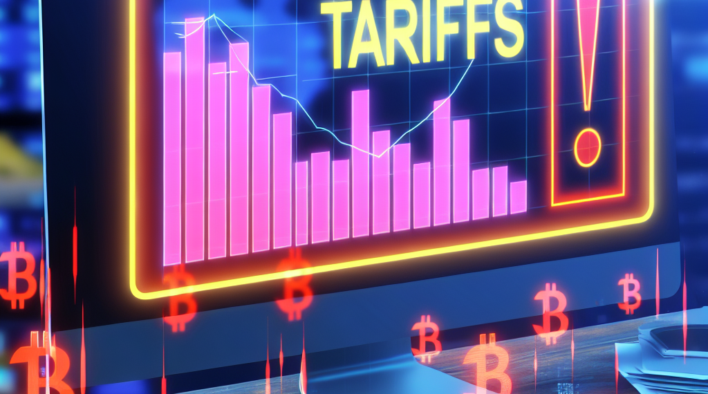 Amenaza arancelaria de Trump provoca caída de precios de criptomonedas