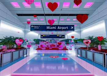 El aeropuerto de Miami tiene trabajo extra por el Día de San Valentín