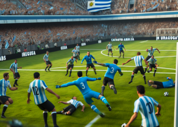 Violencia en partido de futbol en Uruguay deja a un jugador noqueado
