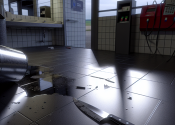 Golpeó y apuñaló a mujer en baño de gasolinera 🎦