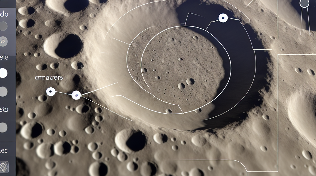 Impacto de un asteroide en la Luna creó dos grandes cañones en 10 minutos