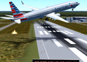 Avión de American Airlines aborta aterrizaje – El Financiero