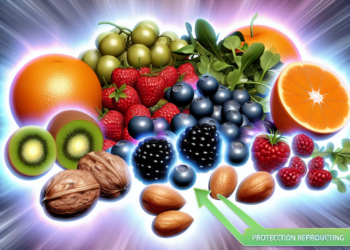 Nuevo estudio descubre que los antioxidantes presentes en frutas, verduras y frutos secos podrían contrarrestar los efectos nocivos de los microplásticos en la reproducción