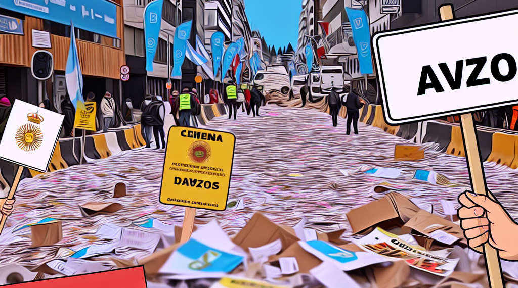 Argentinos protestan en Davos contra la diatriba del presidente Milei contra el “wokeismo”