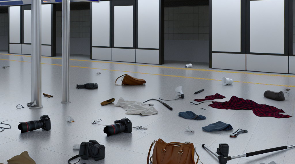 Detienen a mujeres y fotógrafos que hacían sesión en lencería en el Metro