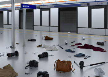 Detienen a mujeres y fotógrafos que hacían sesión en lencería en el Metro