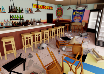 Atacan bar en Tulancingo y detienen a tres presuntos responsables con un arma, cartuchos y drogas