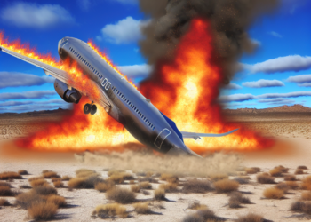 Accidente aéreo en Laredo, Texas: avión aterriza de emergencia y se prende en llamas