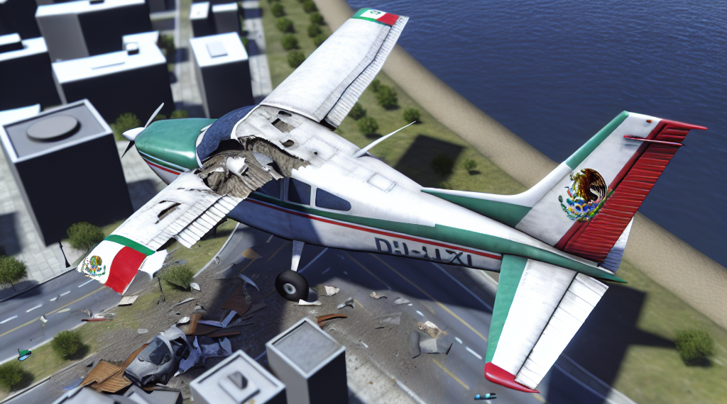 Avioneta desplomada en Filadelfia, EUA, llevaba 6 mexicanos; Sheinbaum lamentó muerte de connacionales