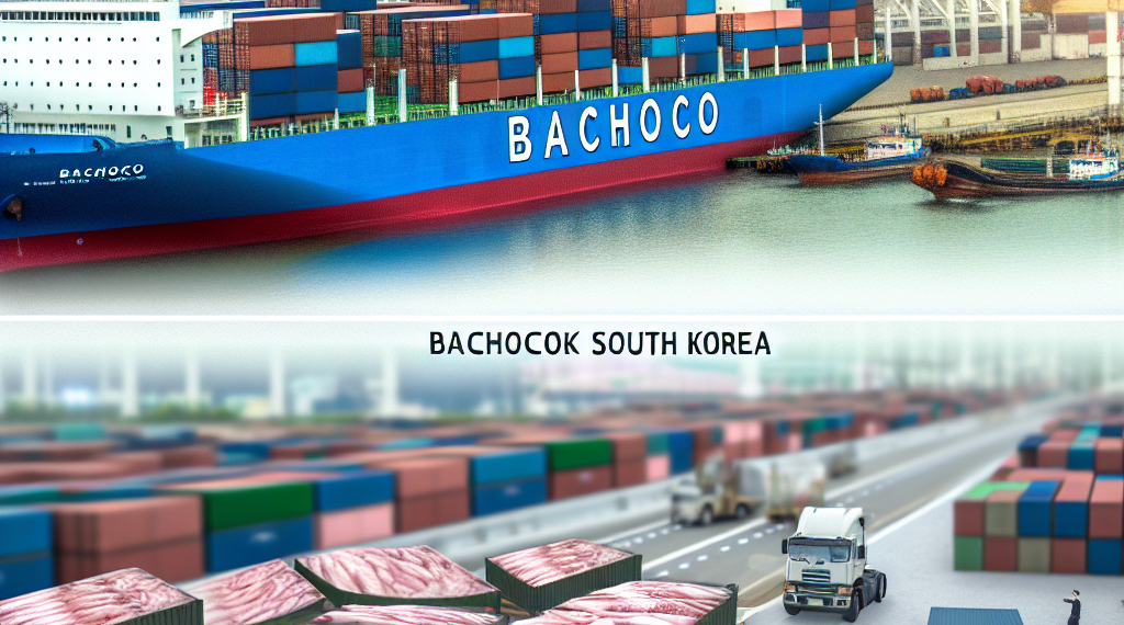 Bachoco incia exportaciones de carne de cerdo a Corea del Sur