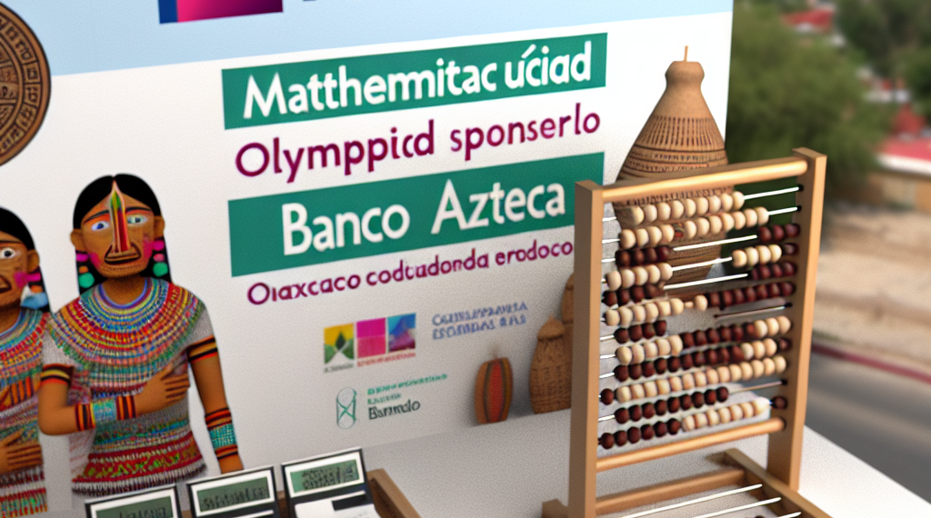 Banco Azteca apoyará a niños de Oaxaca a competir en la Olimpiada Nacional de Cálculo