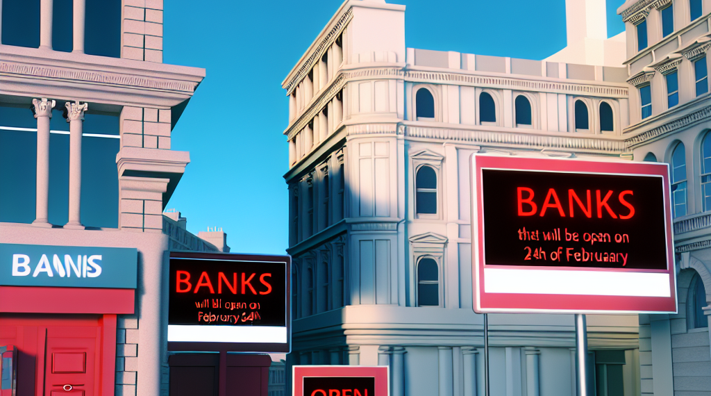 Lista de bancos que sí abrirán este 24 de febrero, Día de la Bandera
