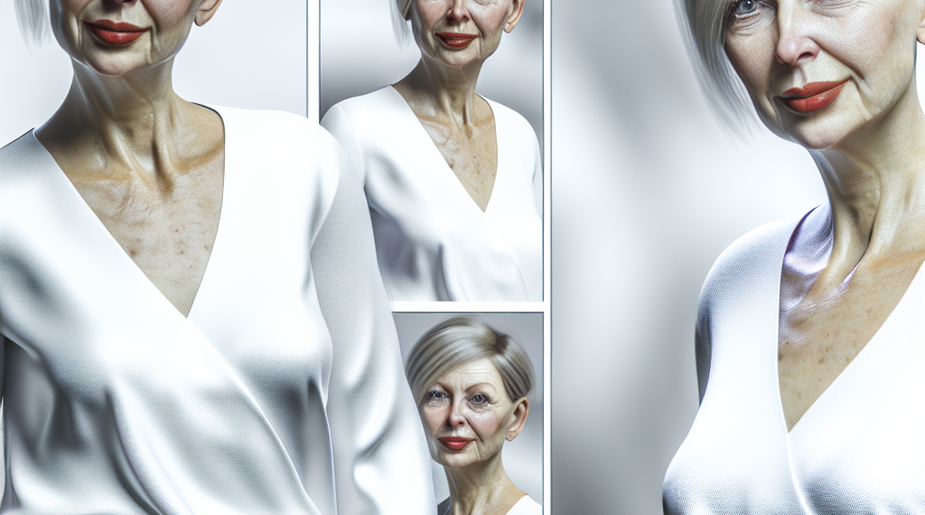 Blusas blancas elegantes para llevar los mejores looks de oficina a los 50