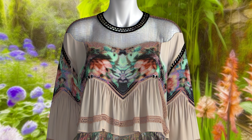 Las blusas boho chic de Zara tendencia para pimavera 2025
